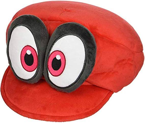 PLUSH - Nintendo - Mario - Mario Odyssey Cappy Hat - Red - NEW