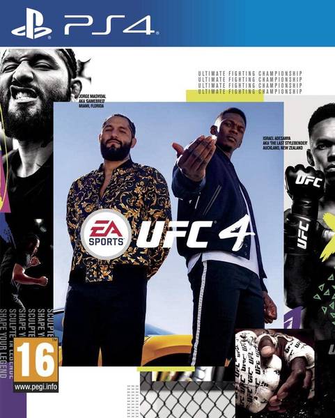 PS4 UFC 4 - PAL IMPORT