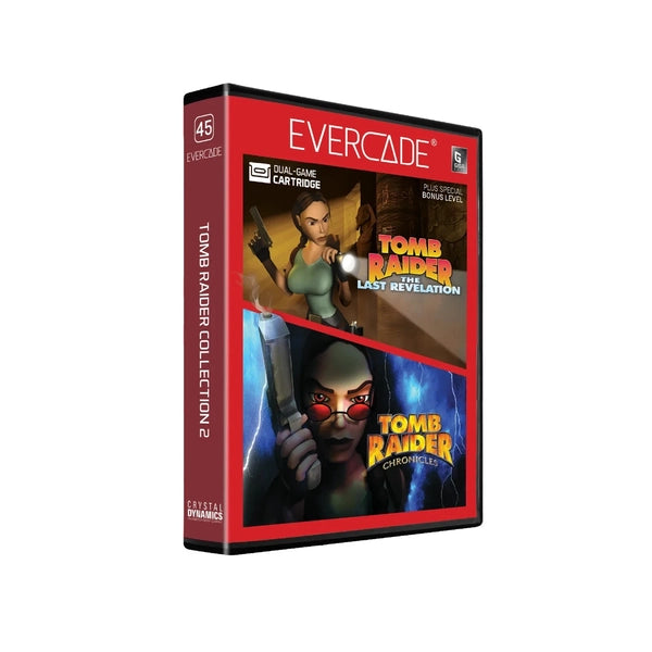 EVC Evercade - Tomb Raider Collection 2 - Tomb Raider Last Revelation & Chronicles - NEW
