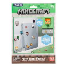 Game Stickers - MINECRAFT - Puffy Gadget Decals - NEW