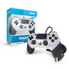 PS4 PS3 PC USB Controller - (3rd) Teknogame - Phantom - wired controller - InnexTTX - WHITE - NEW