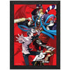 Gamer Gear - FRAMED ART - 10x12 in - Persona 5 - Royal P5 - Yusuke Kitagawa Fox - Lenticular Framed Poster