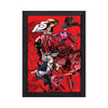 Gamer Gear - FRAMED ART - 10x12 in - Persona 5 - Royal P5 - Ann Takamaki Panther - Lenticular Framed Poster