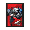 Gamer Gear - FRAMED ART - 10x12 in - Persona 5 - Royal P5 - Makoto Niijima Queen - Lenticular Framed Poster