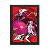 Gamer Gear - FRAMED ART - 10x12 in - Persona 5 - Royal P5 - Haru Okumura Noir - Lenticular Framed Poster