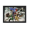 Gamer Gear - FRAMED ART - 10x12 in - Shin Megami Tensei - V 5 - HORIZONTAL - Lenticular Framed Poster