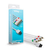 Wii WiiU HD Component Cable - (3rd) TTX Tech - NEW