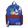 Gamer Bags - Backpack - Sonic the Hedgehog - Sonic character - 16.5in - Blue - NEW