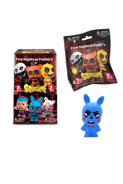 Gamer Toys - SquishMe Stress Balls - Five Nights at Freddys FNAF - Assorted Character Figures - Blind Bag - NEW