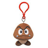 Plush - Nintendo - Super Mario - Goomba - Clip On - 4in mini plushies - backpack clip-ons - NEW