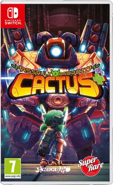 NS Assault Android Cactus + Plus - Super Rare Games #28 - PAL IMPORT - NEW / SEALED
