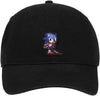 Gamer Hat - Sega - Sonic the Hedgehog - I'm Outta Here - Pixelized Unstructured Cap - Black