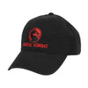 Gamer Hat - Mortal Kombat - classic logo Dad cap - black with red logo - NEW