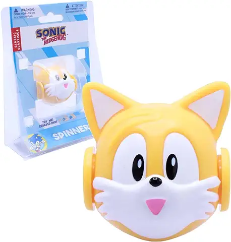 Gamer Toys - Action Figure - SEGA - Sonic the Hedgehog - Spinning Figures - Tails - NEW