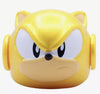Gamer Toys - Action Figure - SEGA - Sonic the Hedgehog - Spinning Figures - Super Sonic Metallic Gold Yellow - NEW