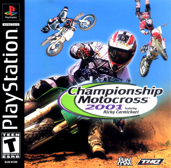 PS1 Championship Motocross 2001 featuring Ricky Carmichael