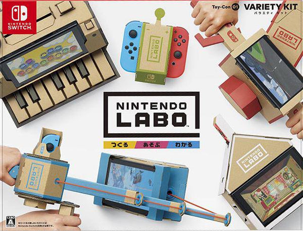 NS Nintendo Labo - Toy-Con 01 Variety Kit - JAPANESE IMPORT - USED