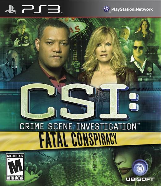 PS3 CSI - Fatal Conspiracy