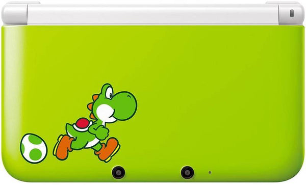 3DS 3DSXL Nintendo 3DS XL System - HW - Yoshi Edition - Green & White w/ Yoshi - USED