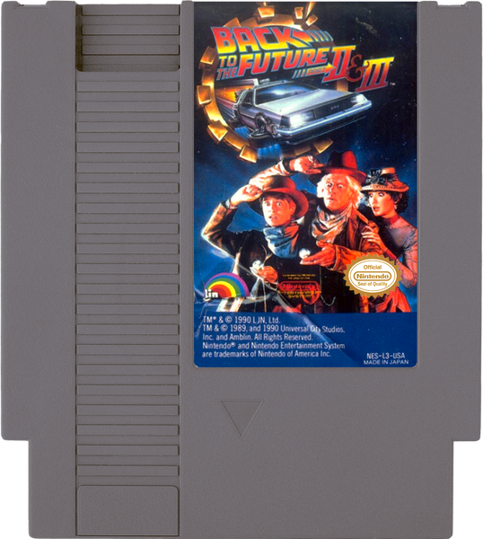 NES Back to the Future Part II 2 & III 3
