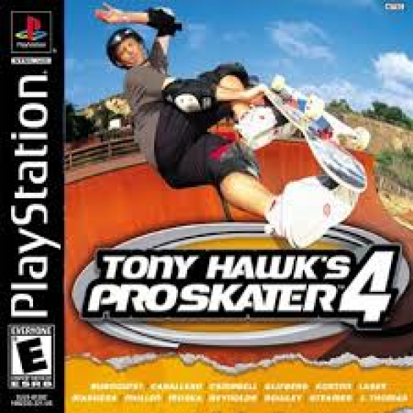 PS1 Tony Hawk - Pro Skater 4