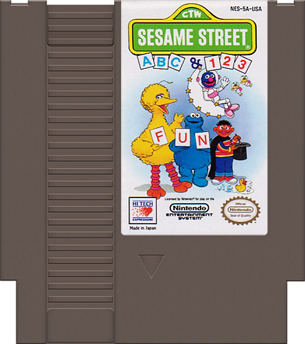 NES Sesame Street ABC & 123