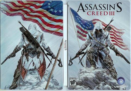 PS3 Assassin's Creed III 3 - Game and Steelbook