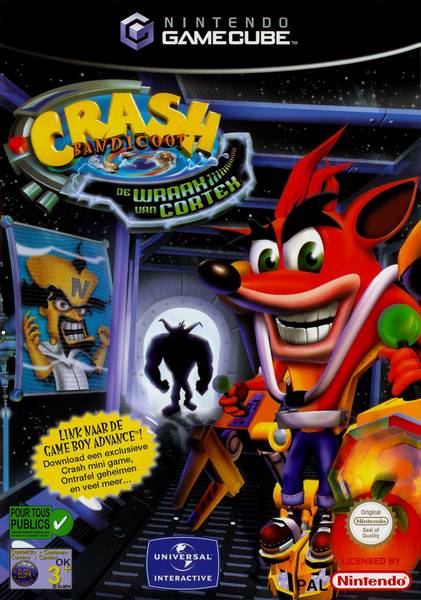 GC Crash Bandicoot - The Wrath of Cortex - PAL IMPORT