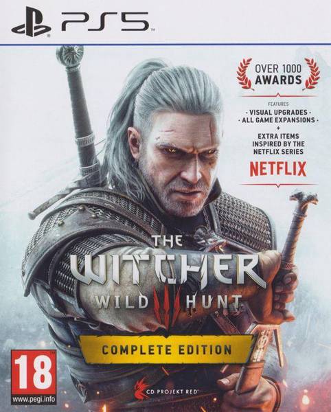 PS5 Witcher III 3 - Wild Hunt - Complete Edition - PAL IMPORT