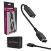 DS GBAsp GBA - AC adapter (3rd) Hyperkin SHOCKLINE - 10W 5V - converts to power port to USB-C - NEW