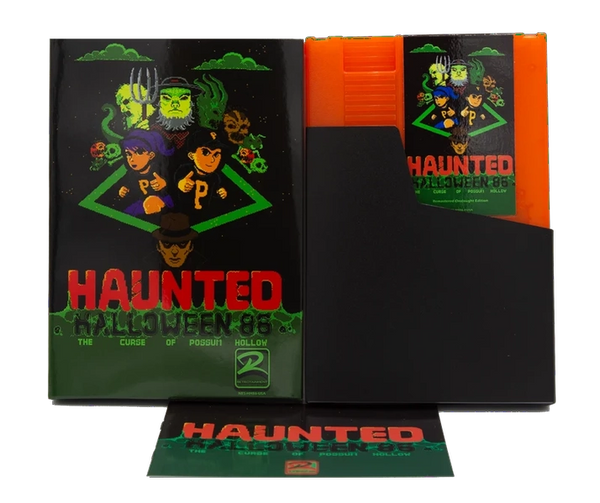 NES Haunted - Halloween '86 - Orange Cartridge Version - Complete in Box - HOMEBREW / UNOFFICIAL & UNLICENSED RELEASE