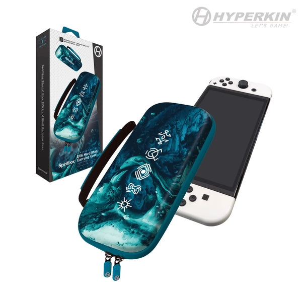 NS Switch - Carry Case For Nintendo Switch and Joy-Con - EVA Hard Shell - Spiritbox - Hyperkin - NEW