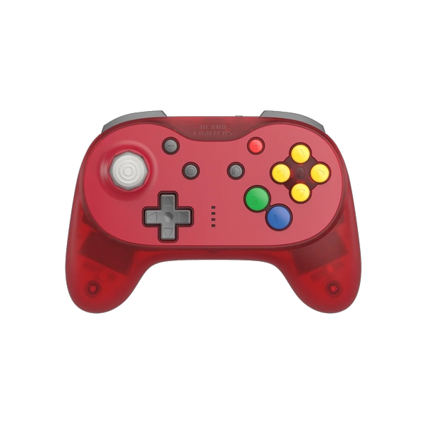 N64 NS NS2 PC Controller (3rd) Retrofighters - Brawler 64 Pro Wireless Controller - Watermelon Red - NEW