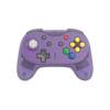 N64 NS NS2 PC Controller (3rd) Retrofighters - Brawler 64 Pro Wireless Controller - Atomic Purple - NEW