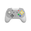 N64 NS NS2 PC Controller (3rd) Retrofighters - Brawler 64 Pro Wireless Controller - Classic Gray - NEW