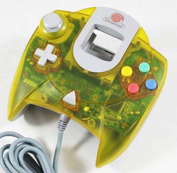 DC Controller (1st) - Clear Yellow - RARE - USED