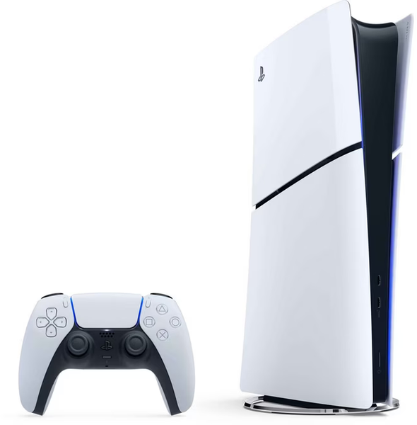 PS5 PlayStation 5 System - HW - Slim Model - 1 TB - Digital Edition - White - USED