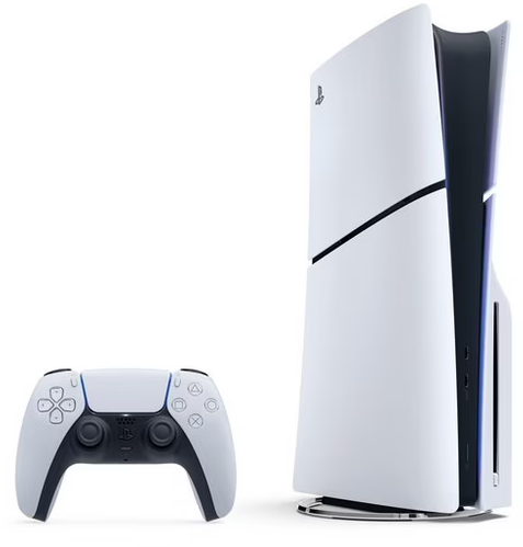 PS5 PlayStation 5 System - HW - Slim Model - 1 TB - Disc Version - White - USED