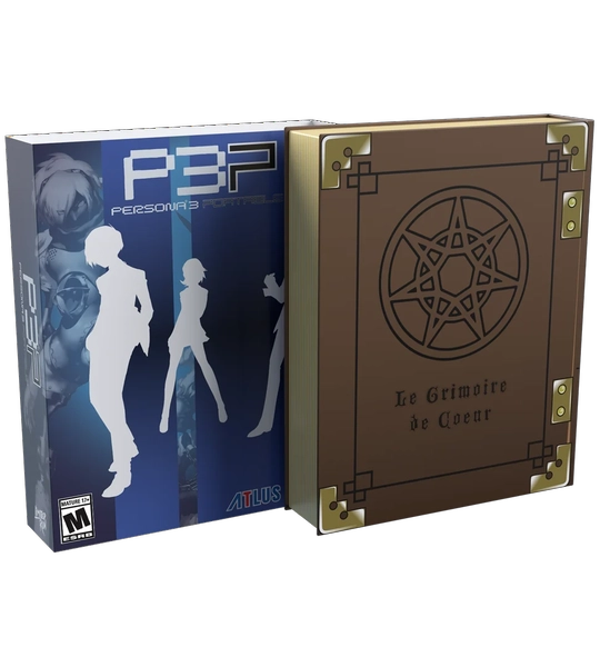 XSX XB1 P3P / Persona 3 Portable - Grimoire Edition - Limited Run #009 - Slipcover, Grimoire Book Box, Steelbook and Game