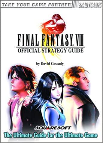 Official Game Strategy Guides - Final Fantasy VIII 8 - BradyGames