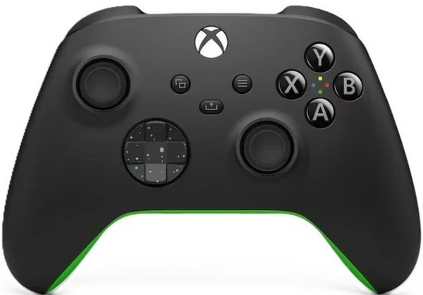 XSX XB1 PC USB - Xbox Controller (1st) Wireless - works on both XSX and XB1 - AA Batteries - Limited Edition - Galaxy Black - USED