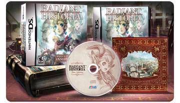 NDS Radiant Historia - Complete in Box with Game and Music CD