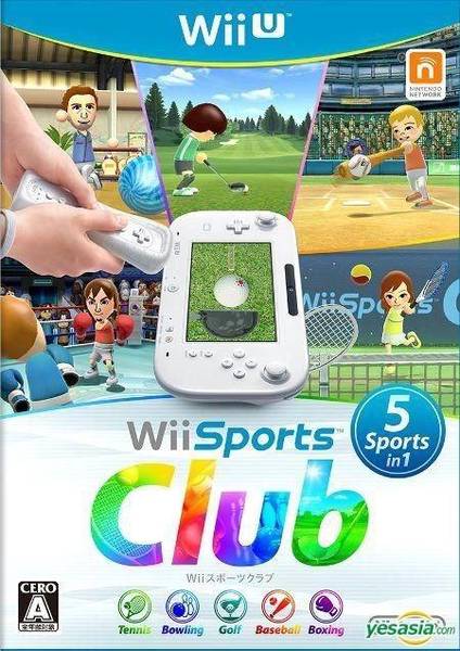 WiiU Wii Sports Club - JAPANESE IMPORT