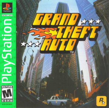 PS1 Grand Theft Auto GTA - GREATEST HITS - No Map