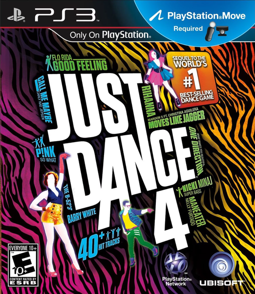 PS3 Just Dance 4 - MOVE REQUIRED