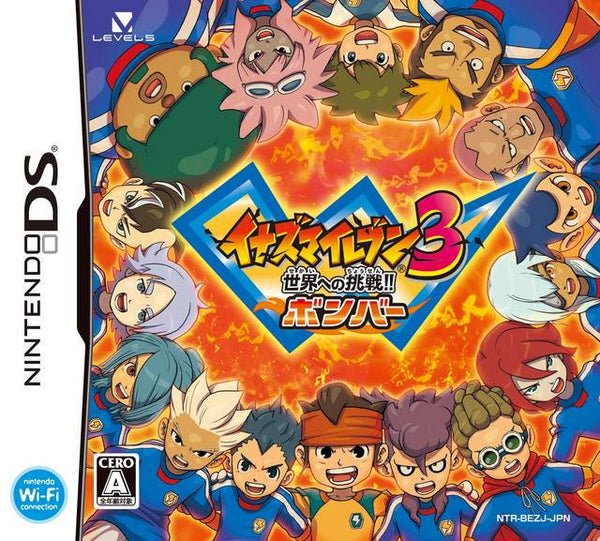 NDS Inazuma Eleven 3 - Sekai e no Chousen - Bomber - NTR-BEZJ-JPN - JAPANESE IMPORT