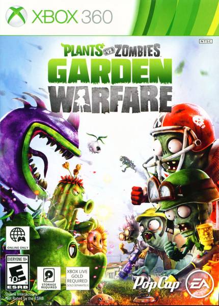 X360 Plants vs. Zombies - Garden Warfare - ONLINE ONLY - HARD DRIVE REQUIRED