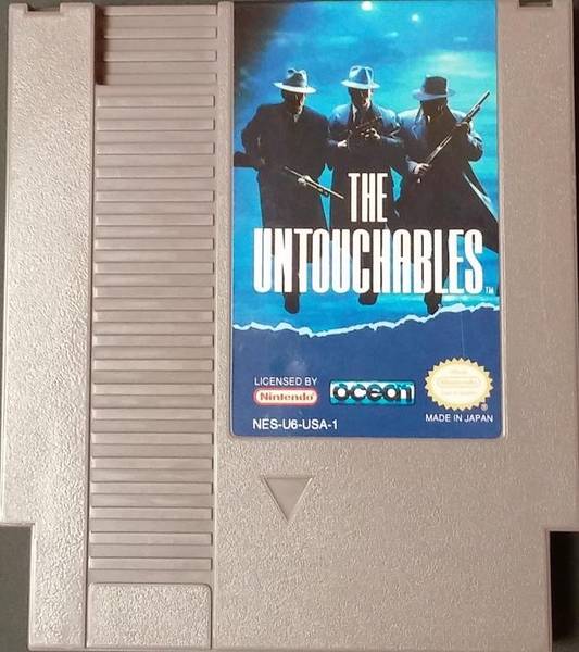 NES Untouchables - Blue Label - NES-U6-USA-1