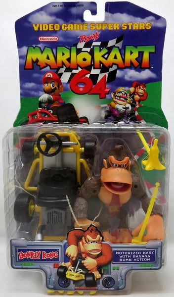 Gamer Toys - Action Figure - Mario Kart 64 - Donkey Kong - Toy Biz - NEW/SEALED