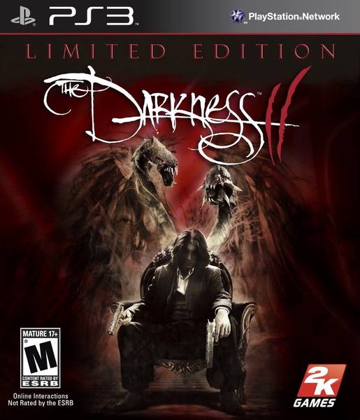 PS3 Darkness II 2 - Limited Edition - Complete with Game and Poster - DLC MAY NOT BE INCLUDED